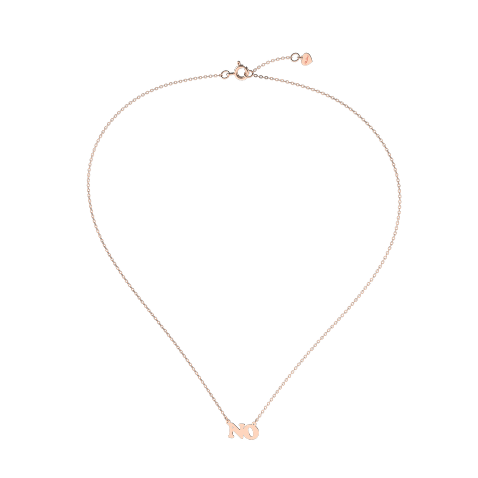 Náhrdelník s diamantem NO