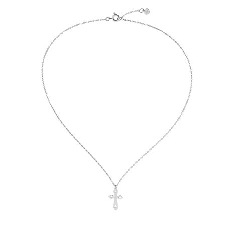 Náhrdelník s diamantem Classic Cross