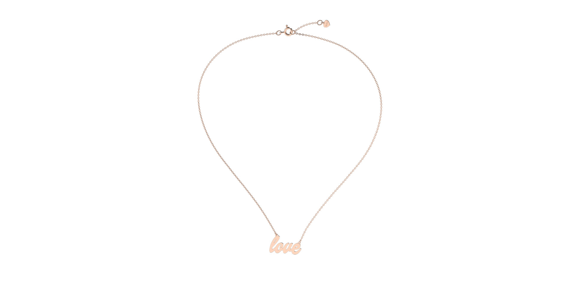 Náhrdelník s diamantem Love Maker