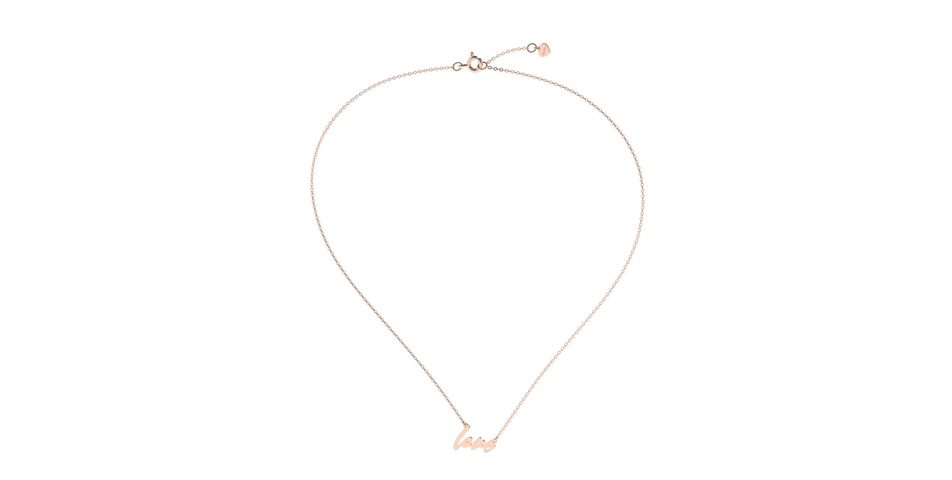 Náhrdelník s diamantem Love Maker