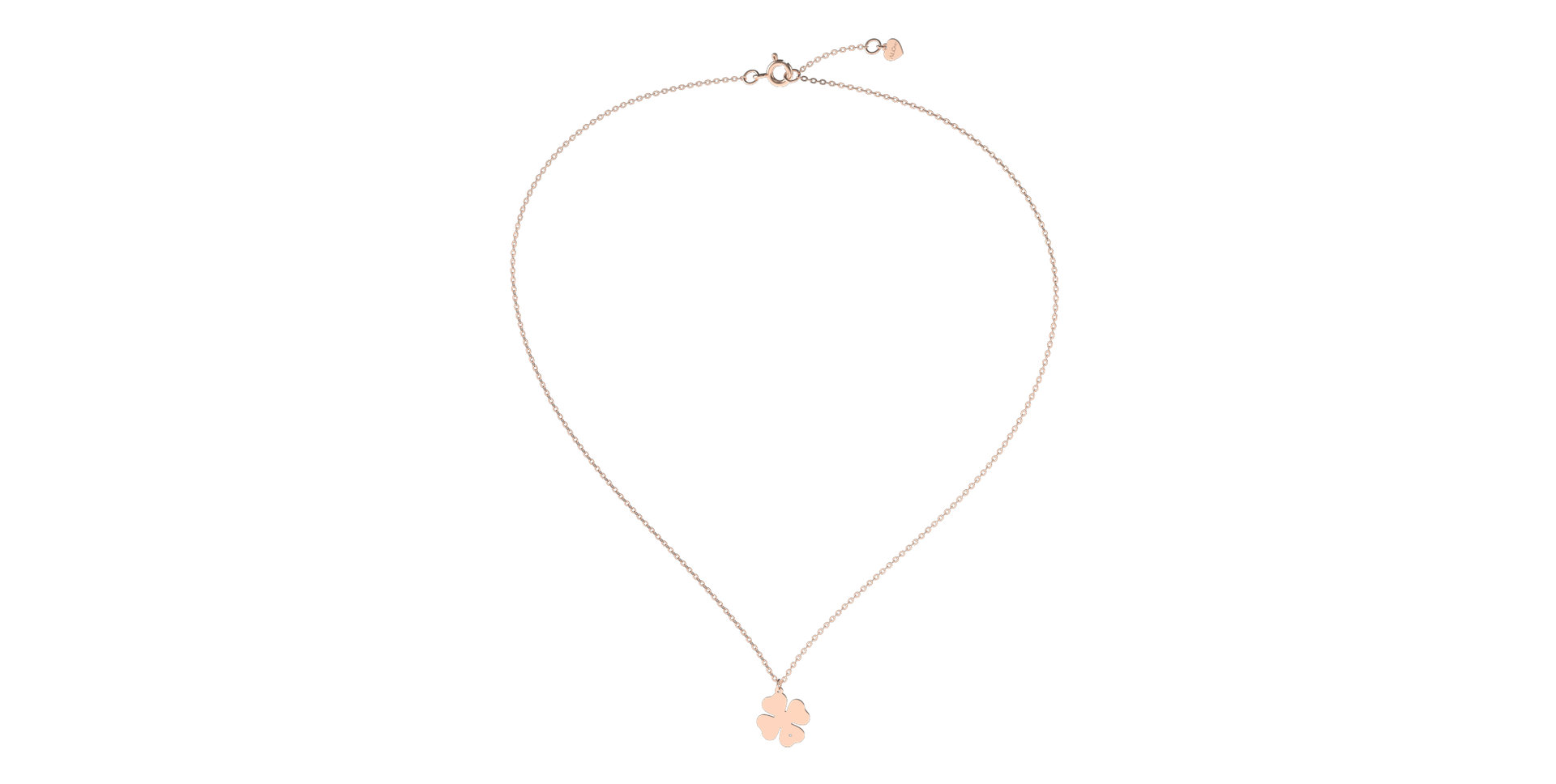 Náhrdelník s diamantem Get Lucky