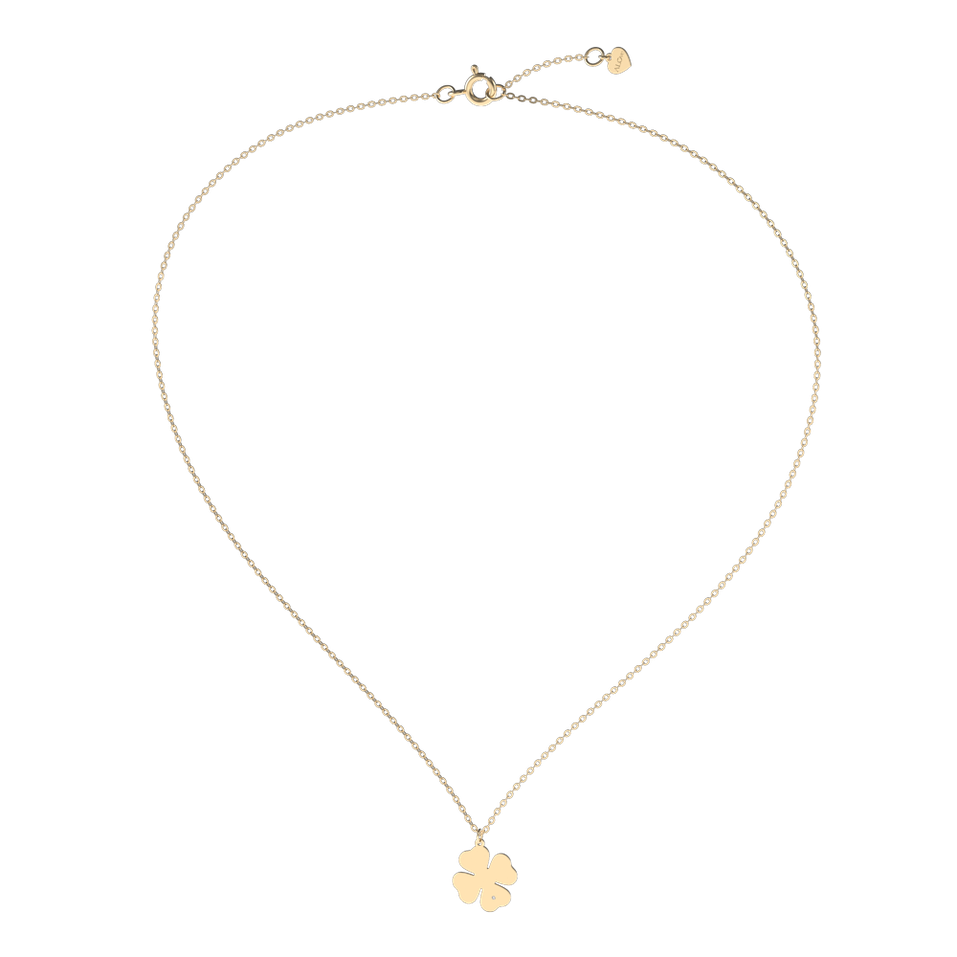 Náhrdelník s diamantem Get Lucky