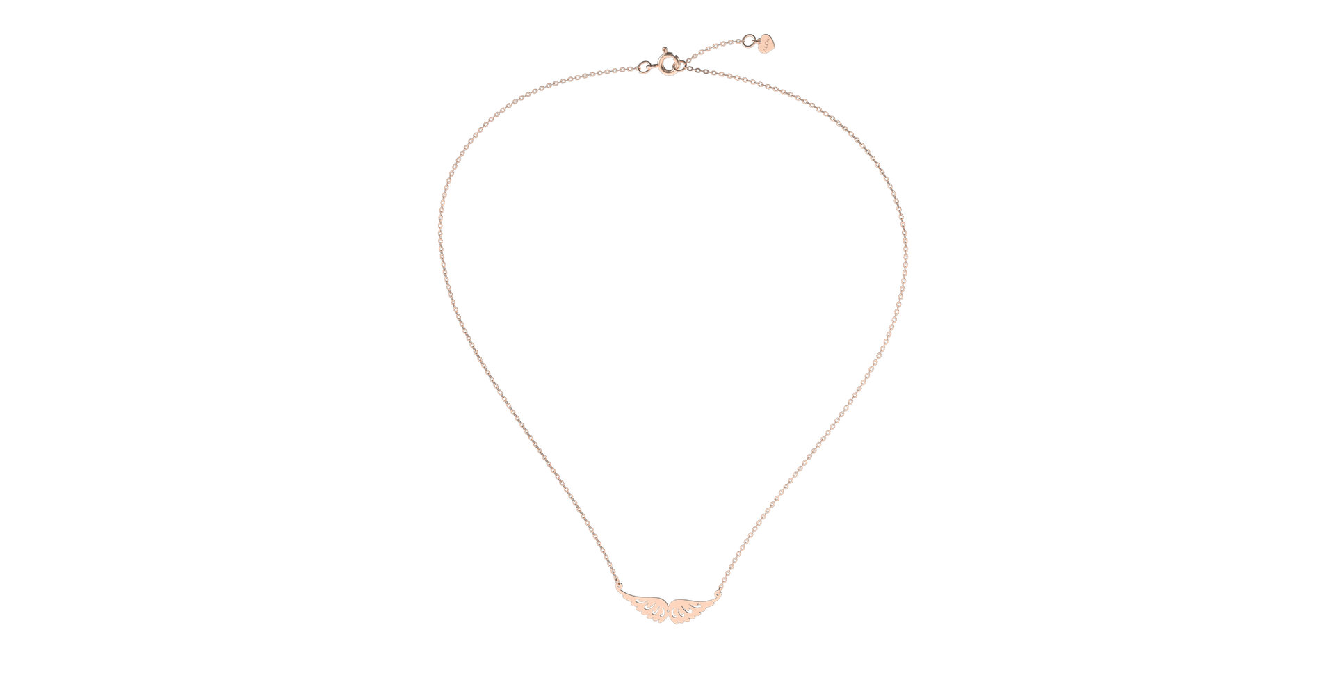 Náhrdelník s diamantem Wings