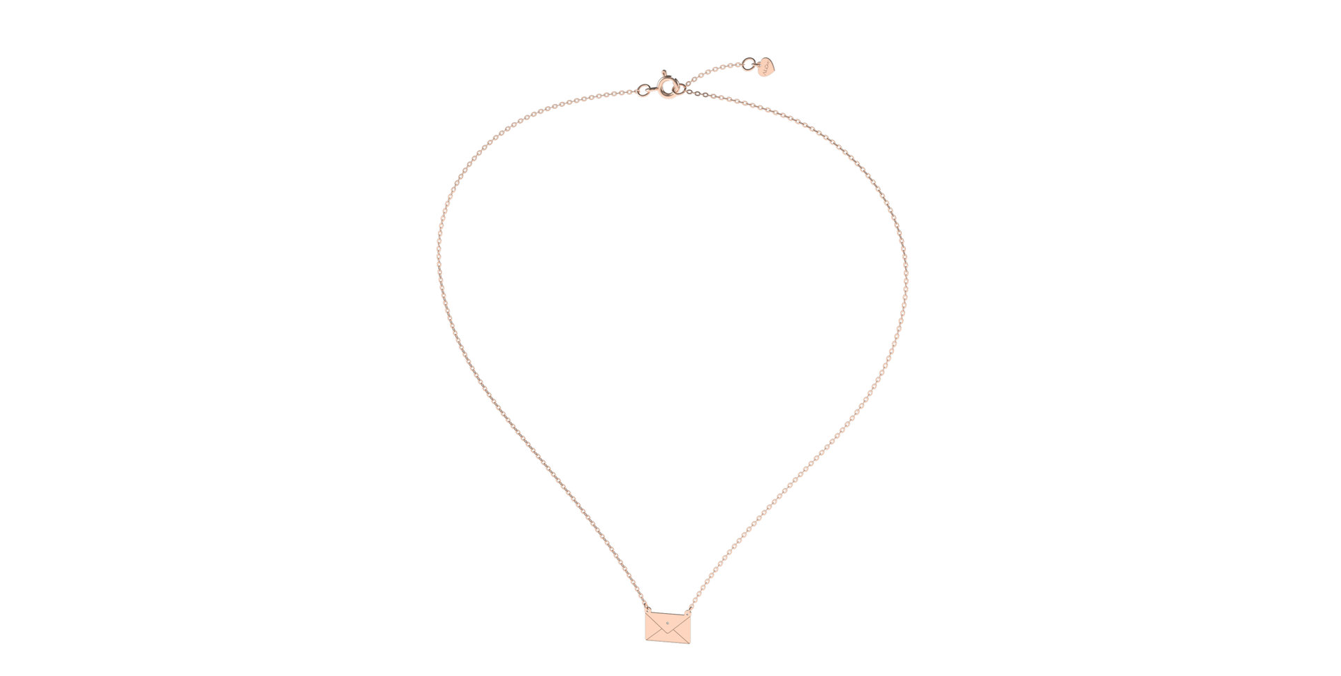 Náhrdelník s diamantem Old Love