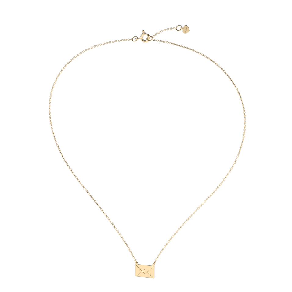 Náhrdelník s diamantem Old Love