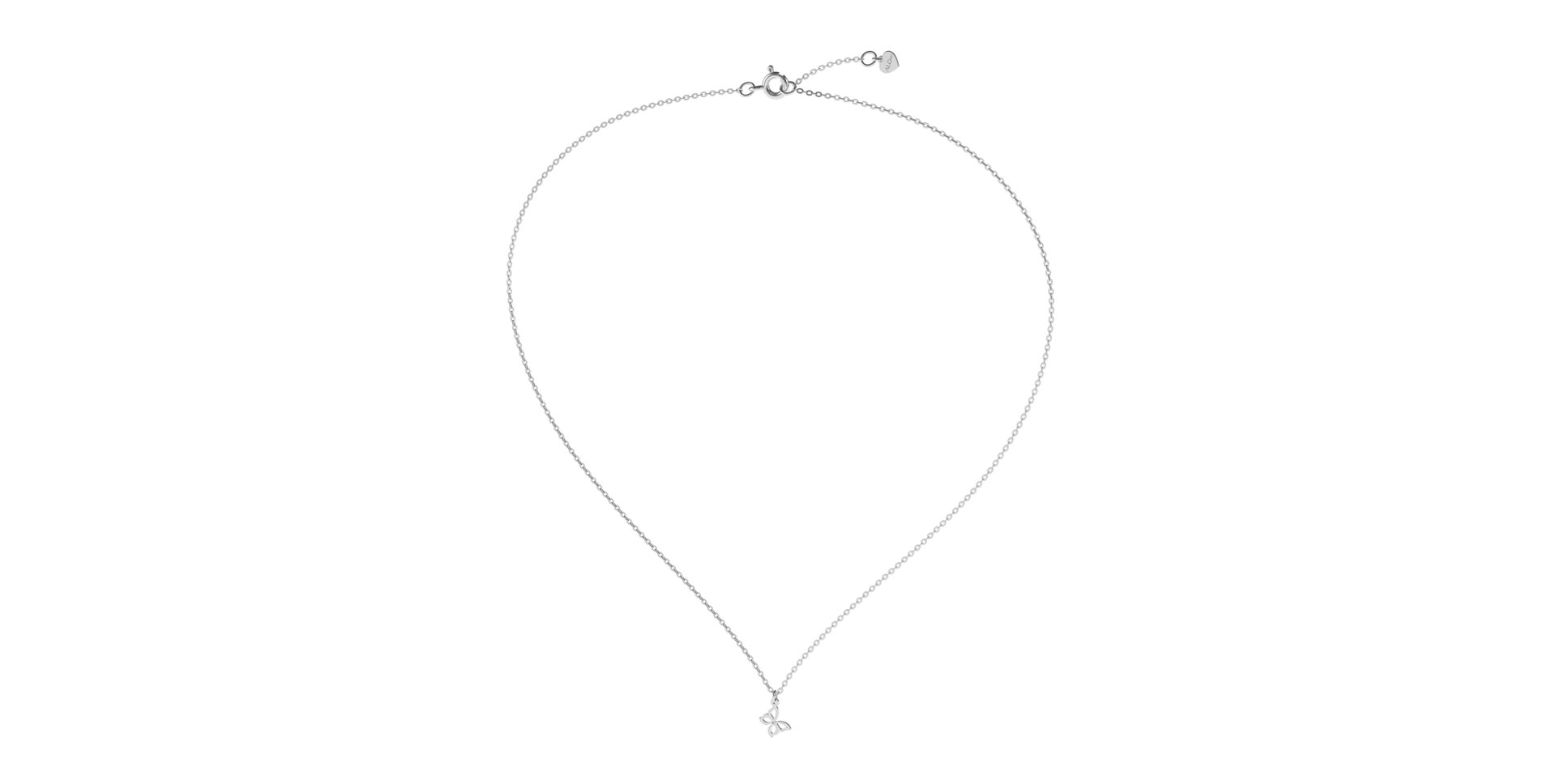 Náhrdelník s diamantem Extraordinary Butterfly