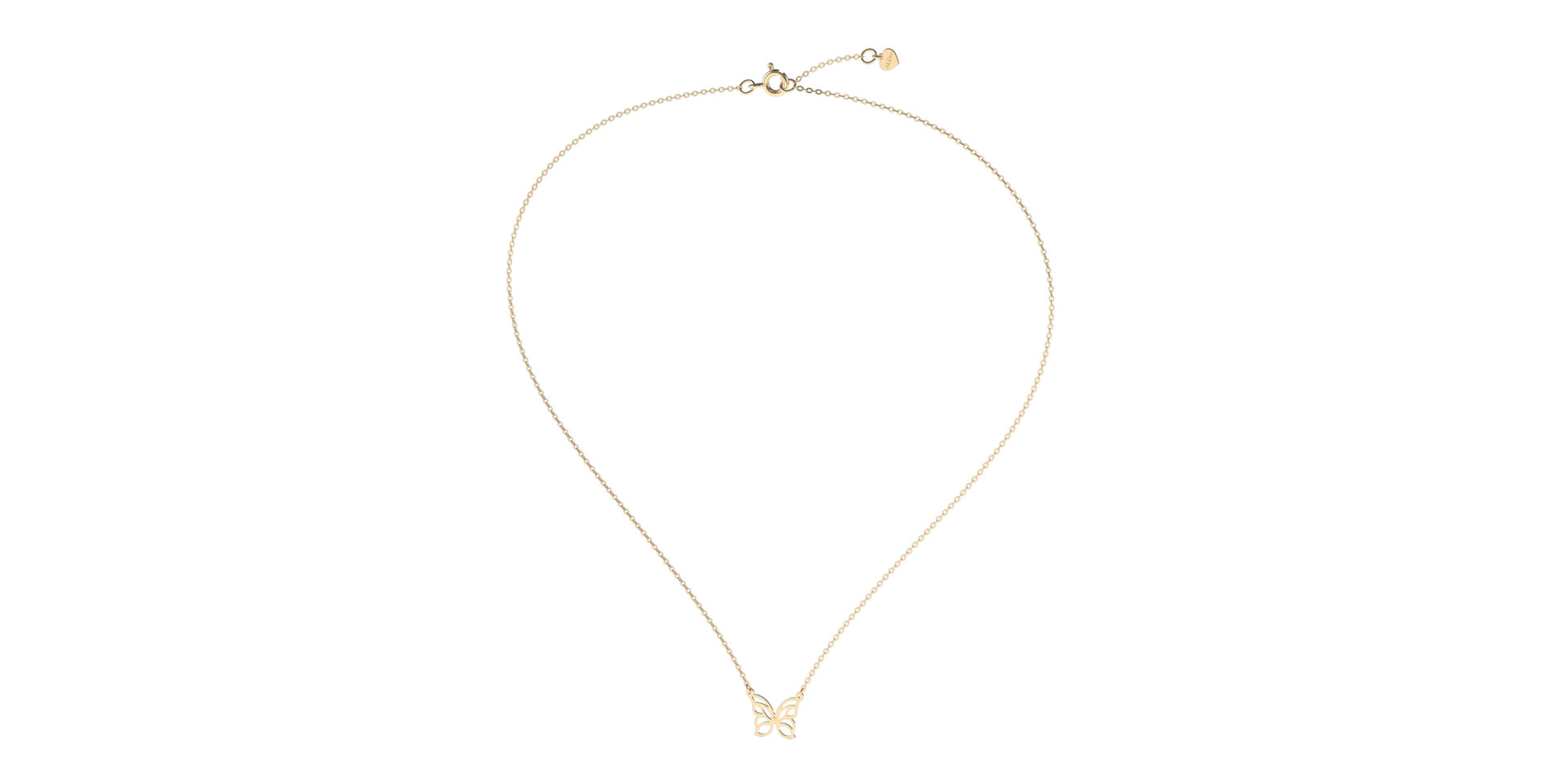 Náhrdelník s diamantem Fantasy Butterfly