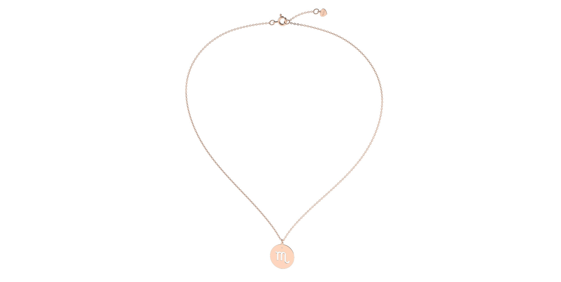 Náhrdelník s diamantem Scorpio