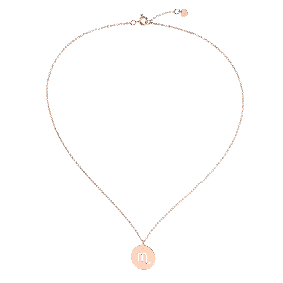 Náhrdelník s diamantem Scorpio